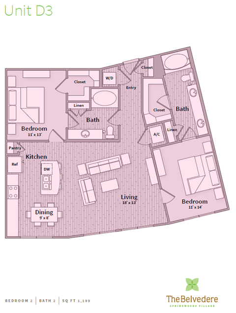 belvedere at springwoods village